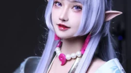 《幻塔》艾莉丝 cosplay-绝对领域