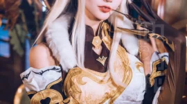 《原神》凝光cosplay-绝对领域