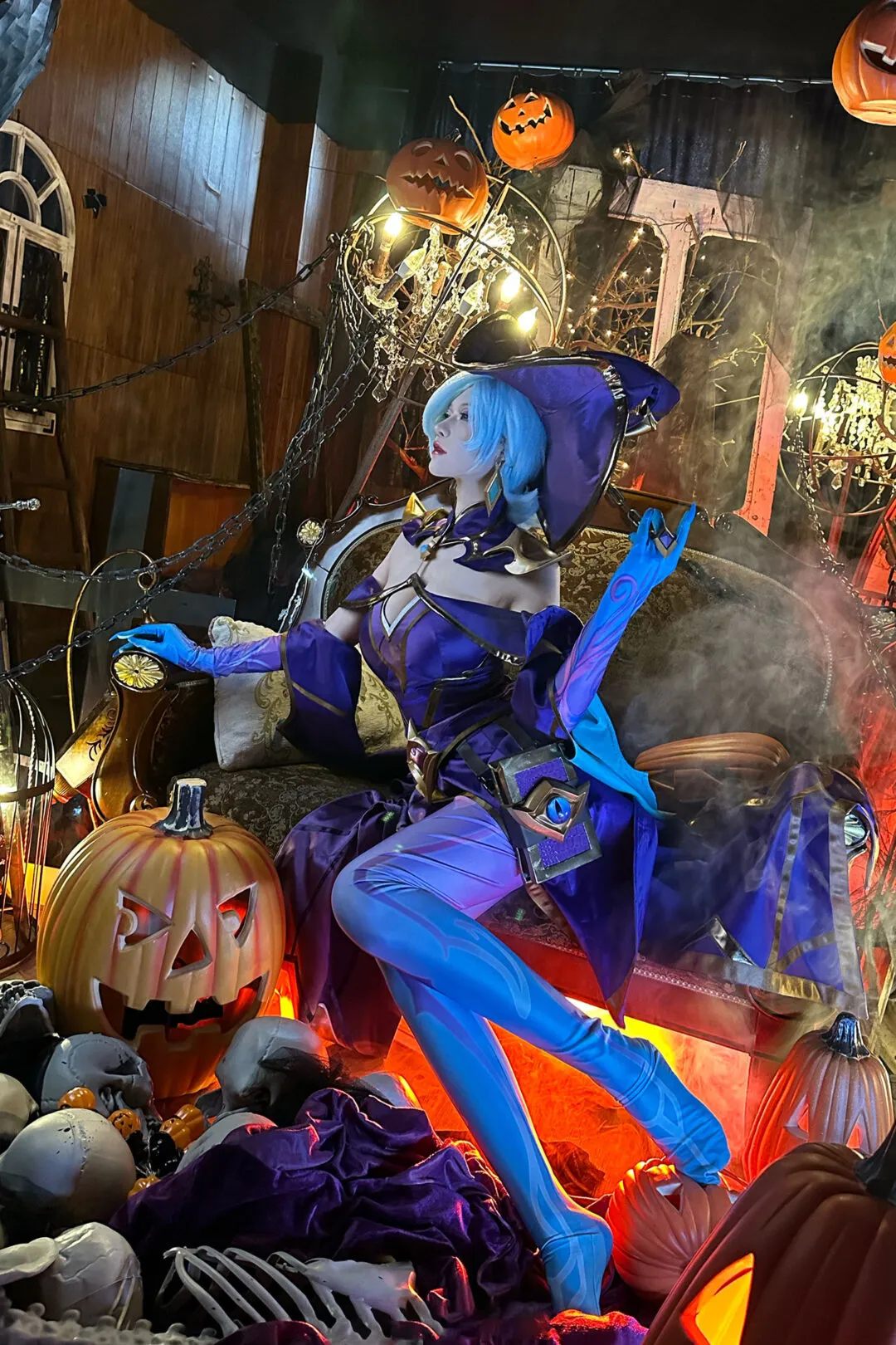 万圣奇遇记 卡西奥佩娅cosplay-1