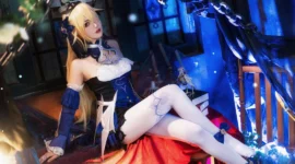 《原神》可莉 cosplay-绝对领域