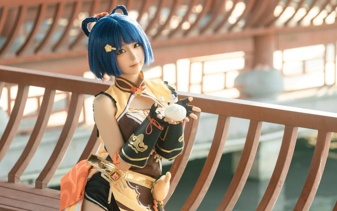 《原神》香菱cosplay-绝对领域