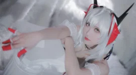 《明日方舟》W芭蕾cosplay-绝对领域