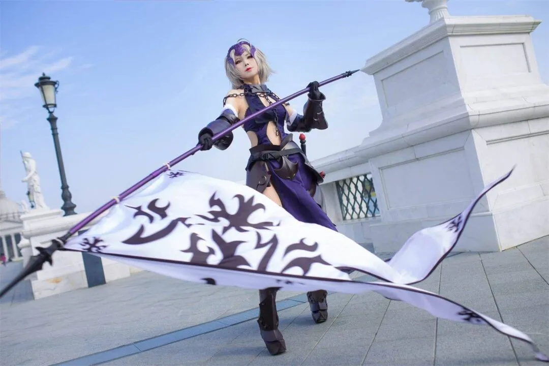 FGO 黑贞黑呆阿尔托莉雅贞德cosplay-1