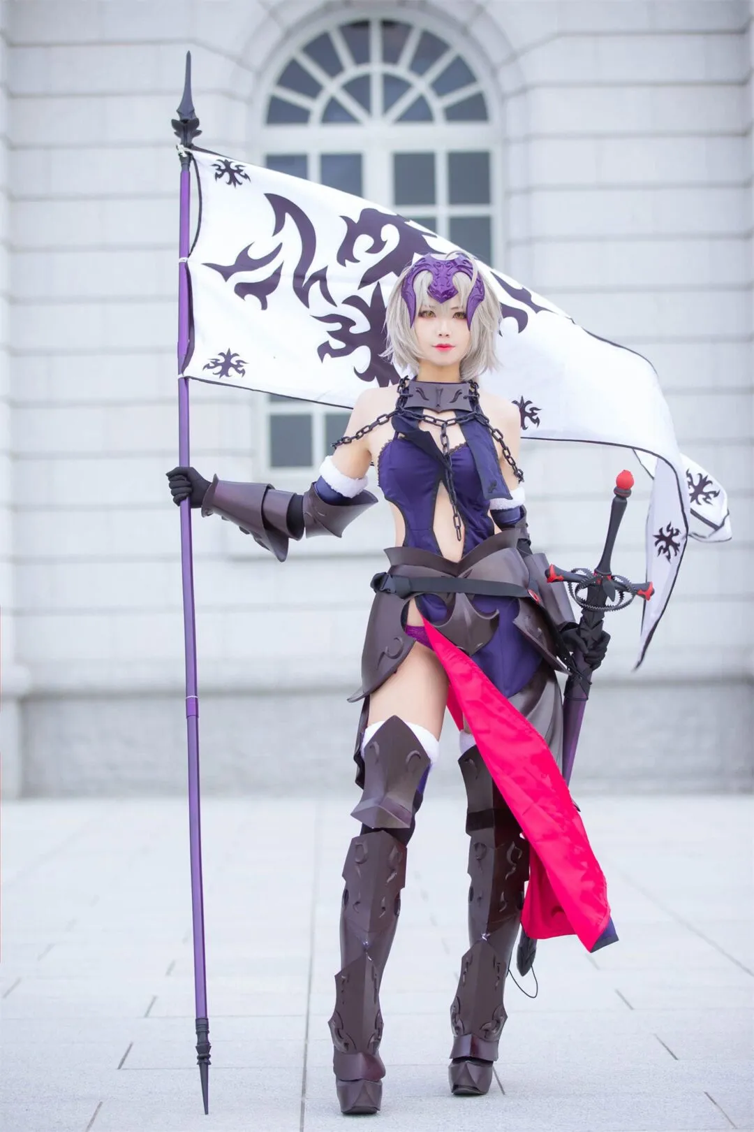 FGO 黑贞黑呆阿尔托莉雅贞德cosplay-11