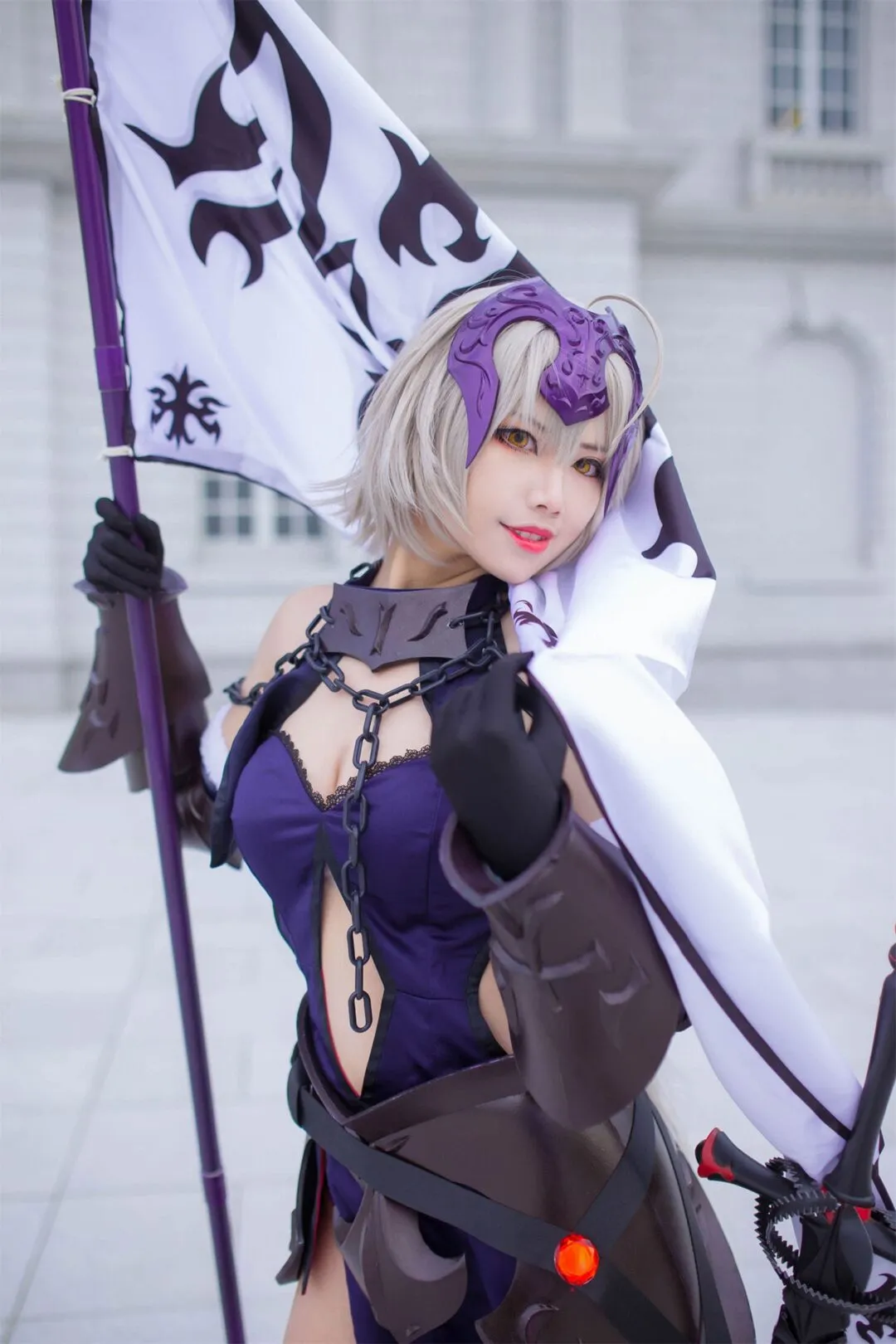 FGO 黑贞黑呆阿尔托莉雅贞德cosplay-13