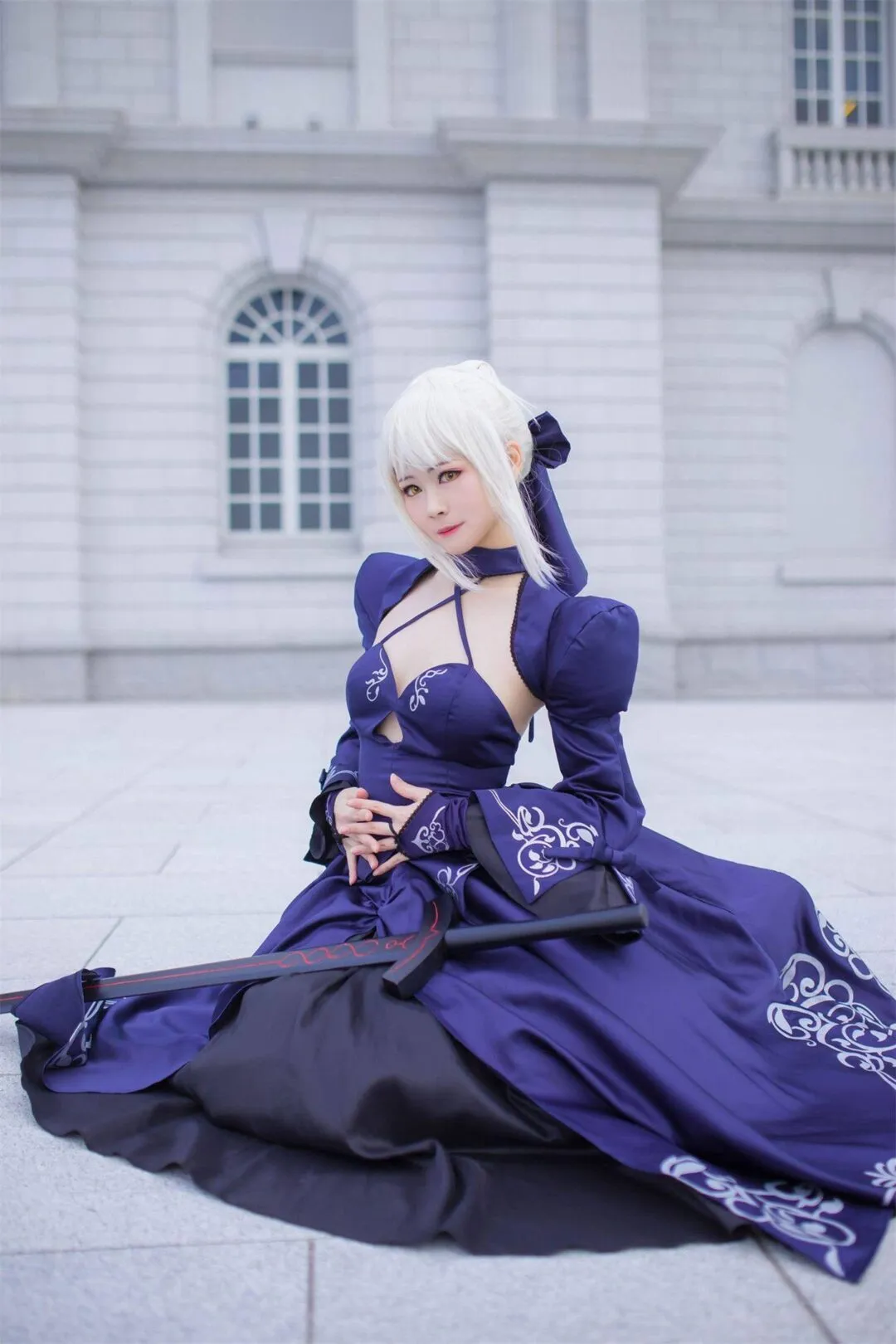 FGO 黑贞黑呆阿尔托莉雅贞德cosplay-1