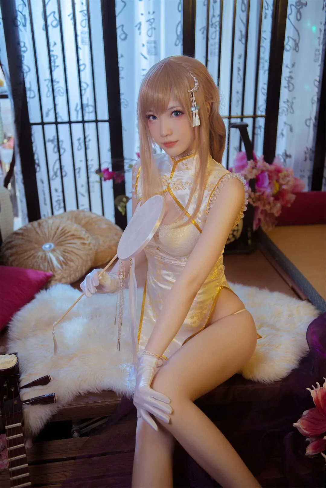 艳娘梦华谭 宝钗cosplay-绝对领域