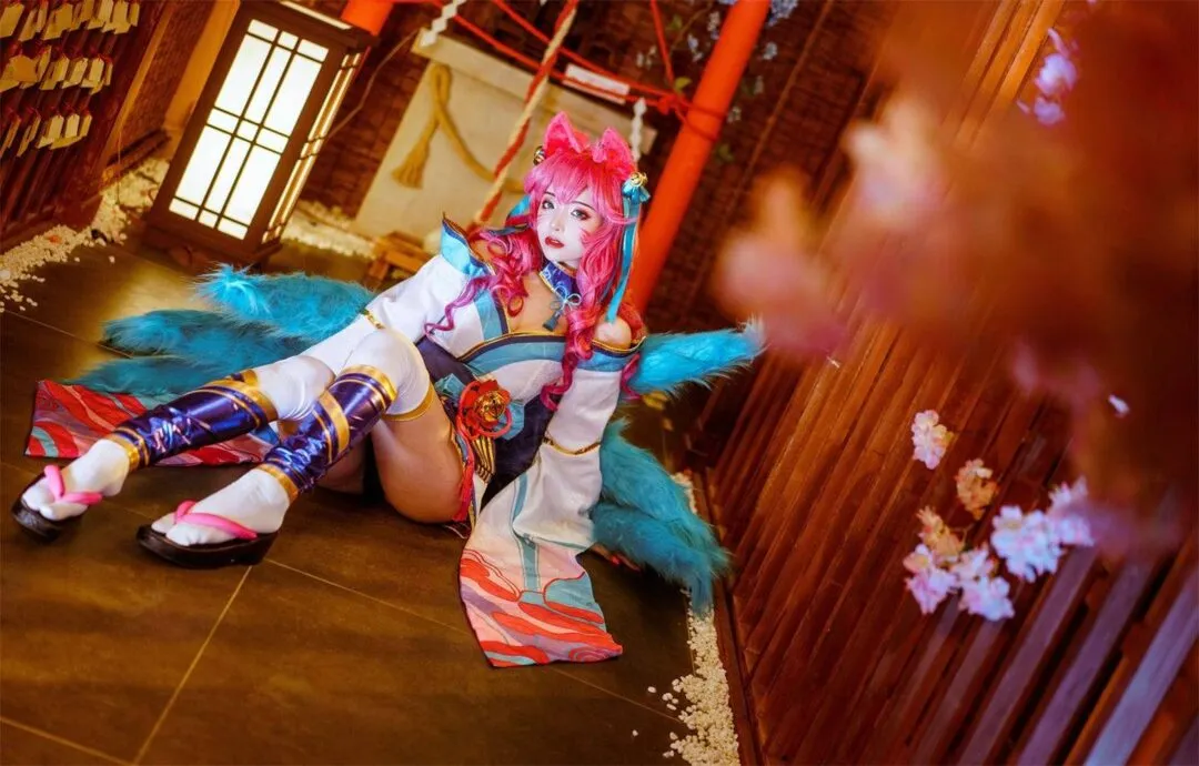 英雄联盟 阿狸cosplay-1