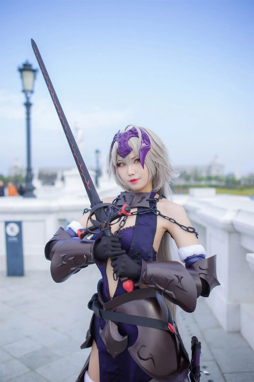FGO 黑贞黑呆阿尔托莉雅贞德cosplay-32