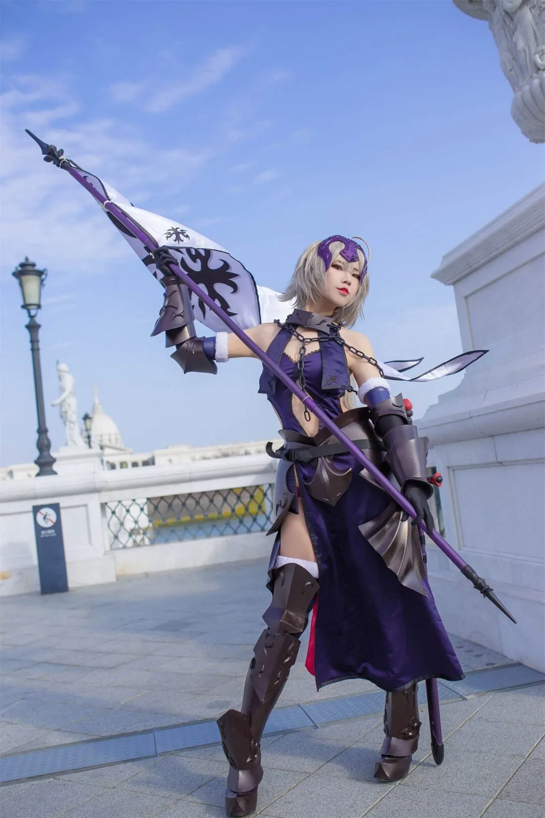 FGO 黑贞黑呆阿尔托莉雅贞德cosplay-30