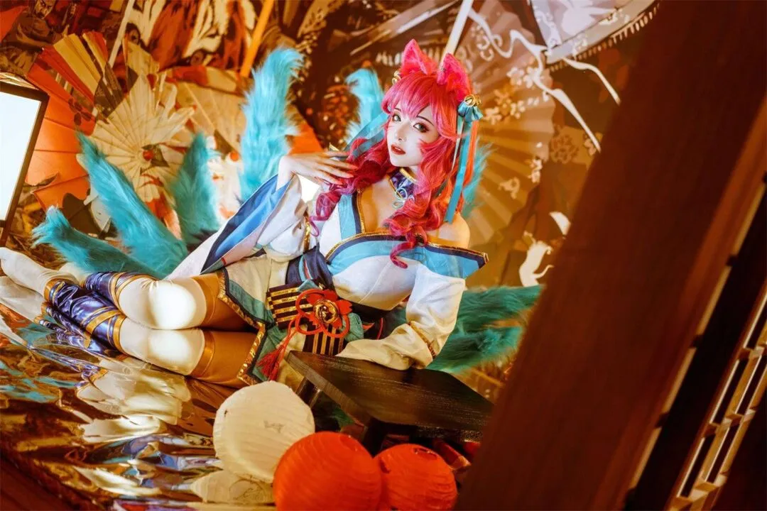 英雄联盟 阿狸cosplay-绝对领域