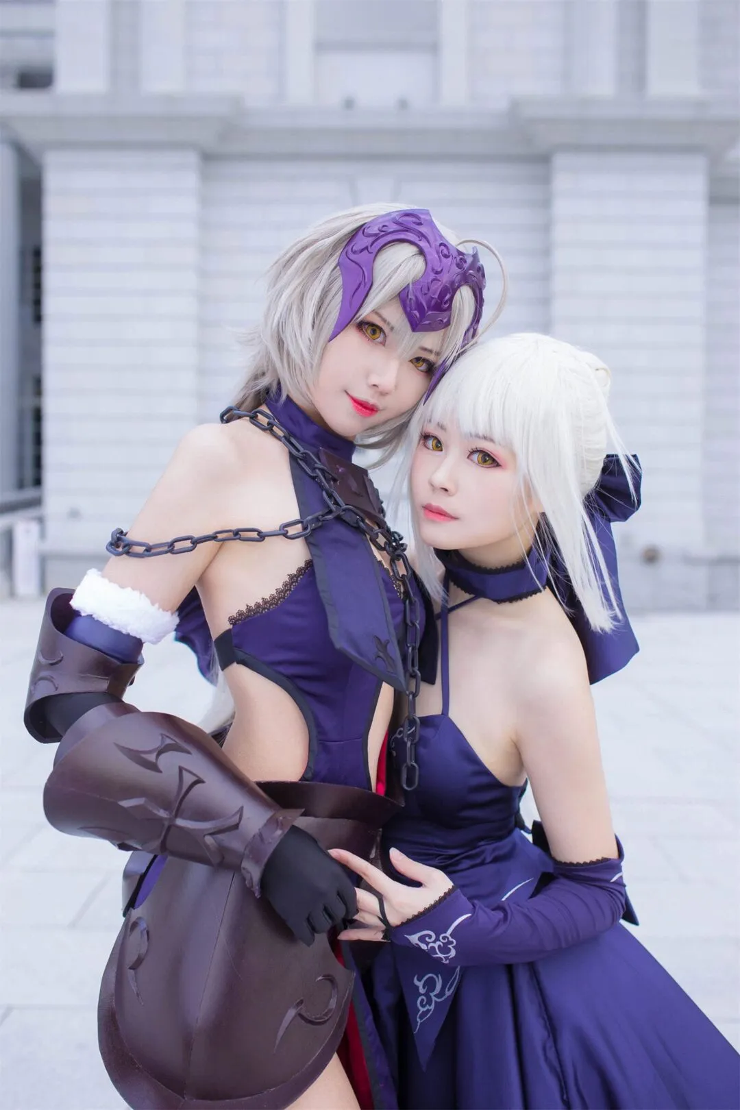 FGO 黑贞黑呆阿尔托莉雅贞德cosplay-9