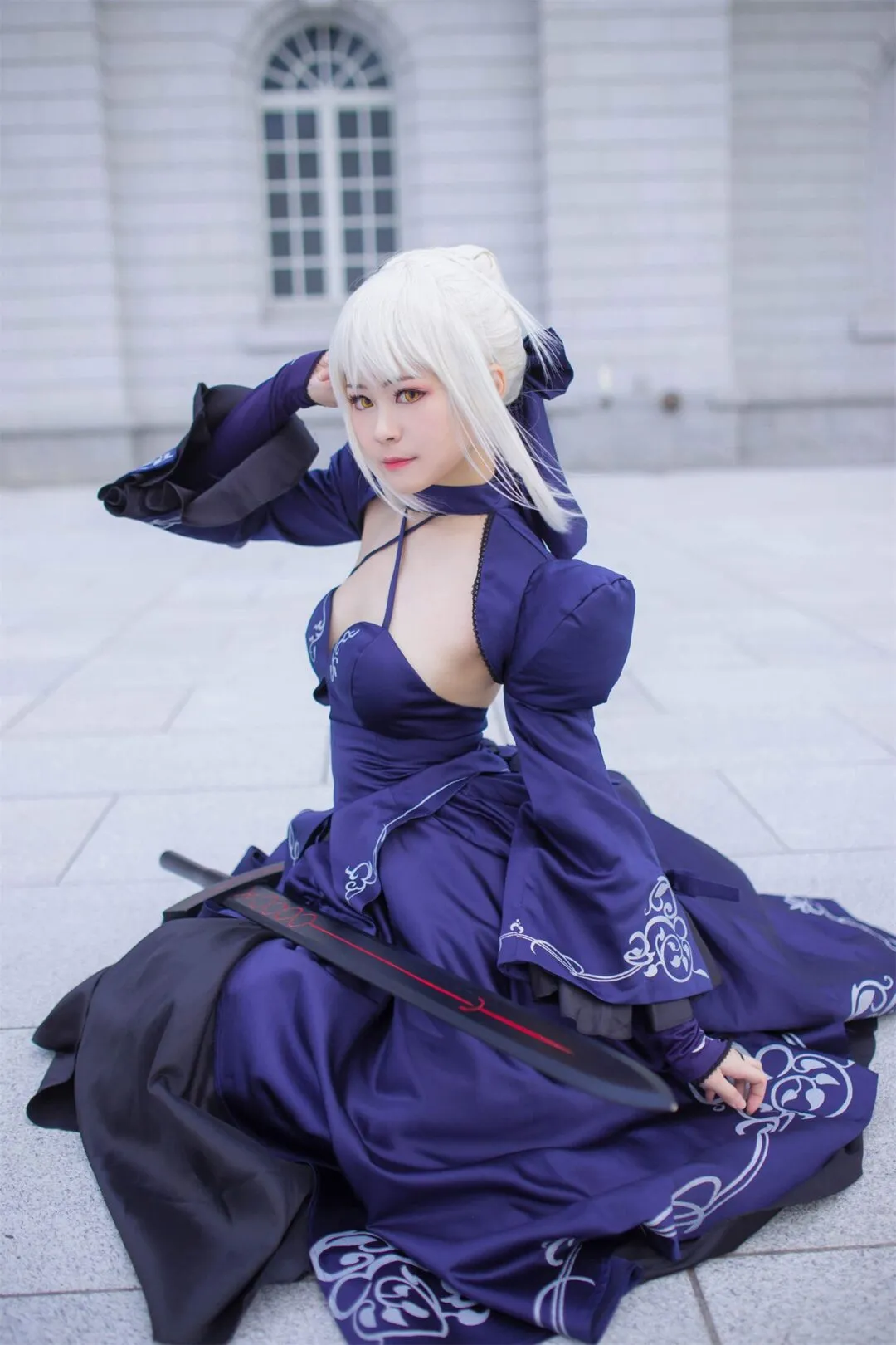 FGO 黑贞黑呆阿尔托莉雅贞德cosplay-19