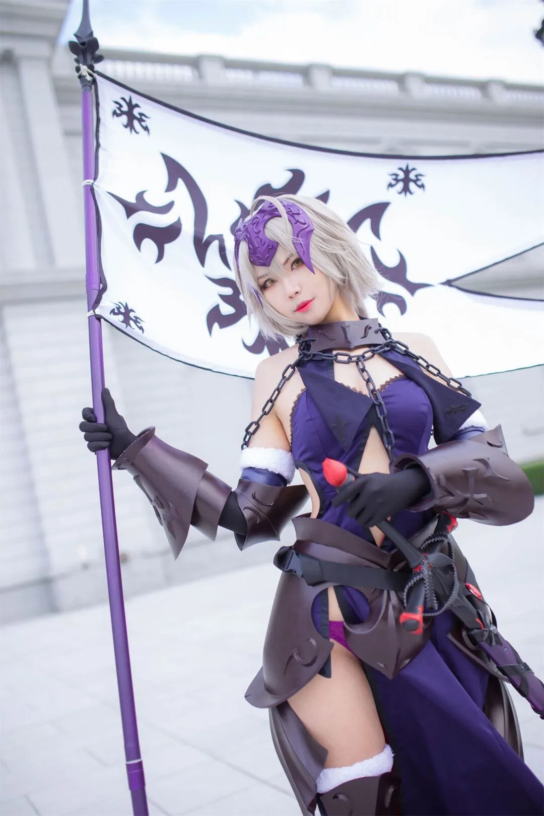 FGO 黑贞黑呆阿尔托莉雅贞德cosplay-15