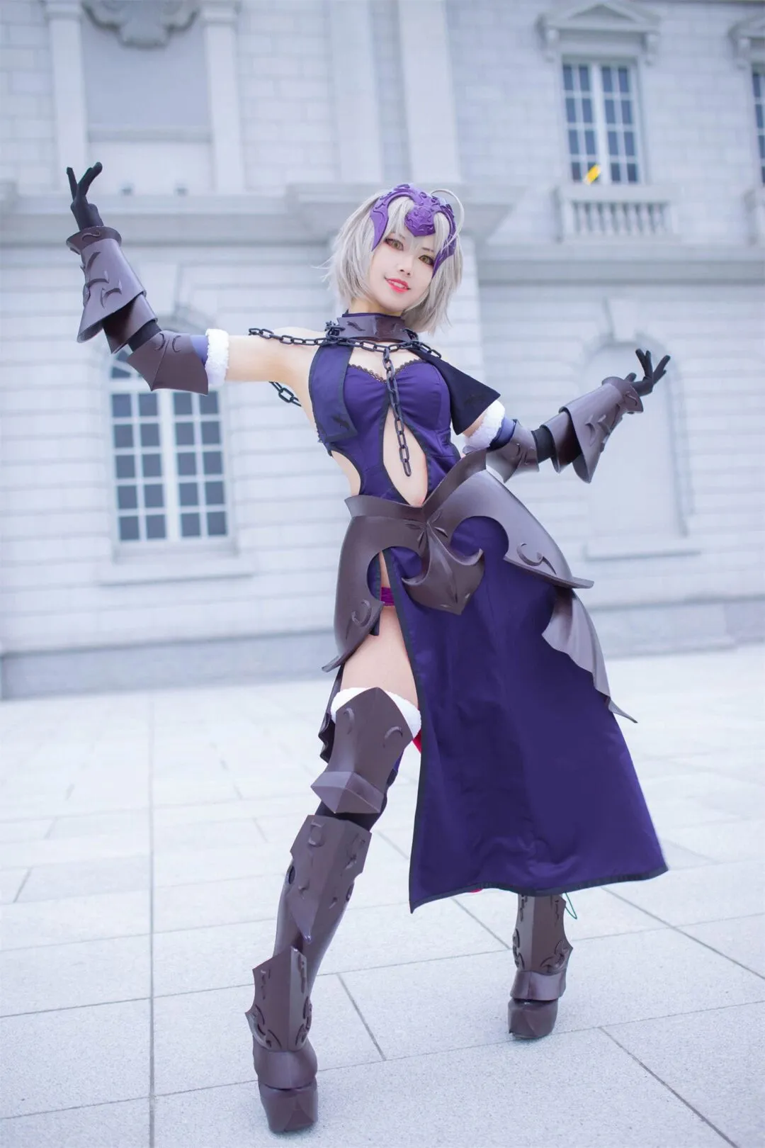 FGO 黑贞黑呆阿尔托莉雅贞德cosplay-24