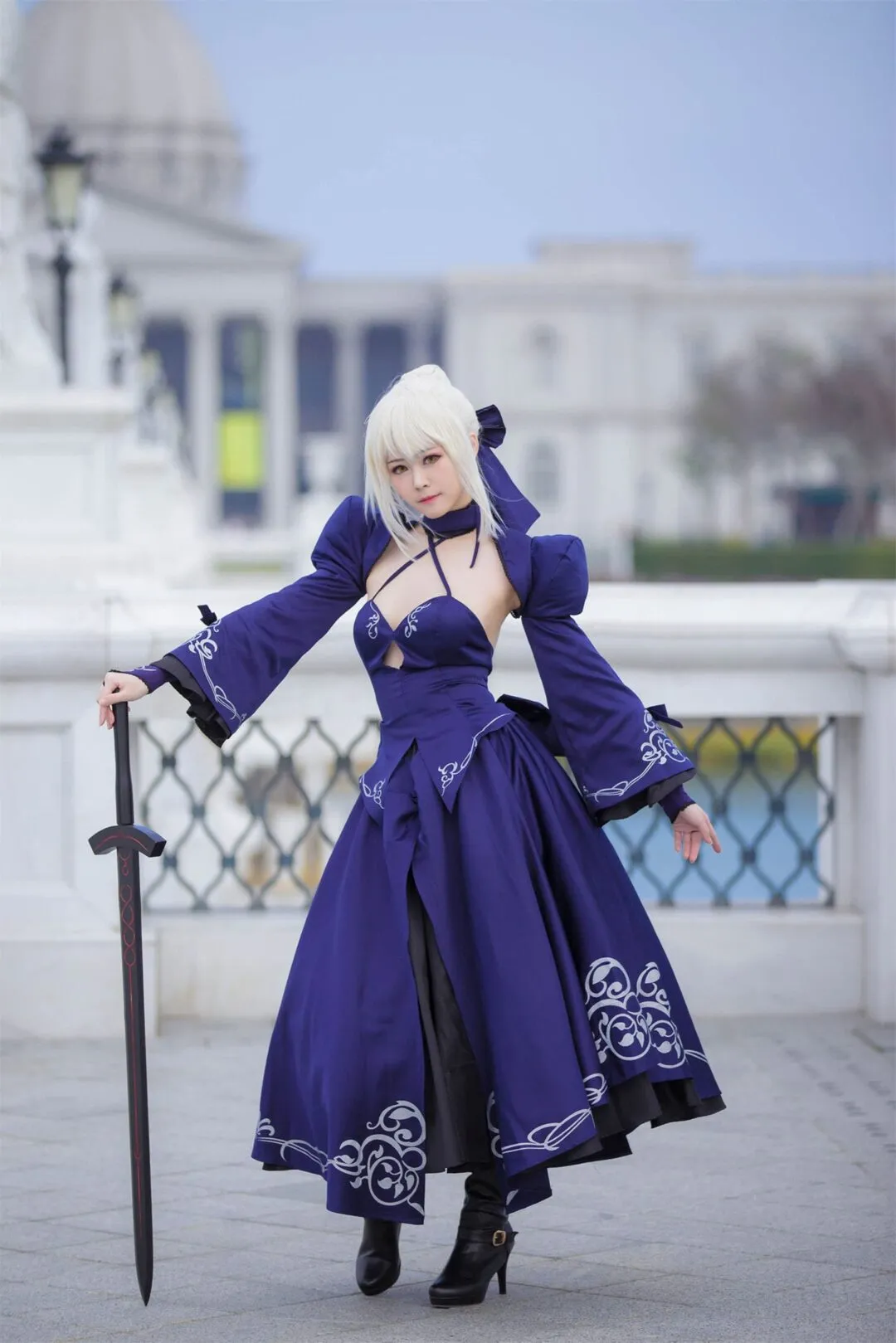 FGO 黑贞黑呆阿尔托莉雅贞德cosplay-绝对领域