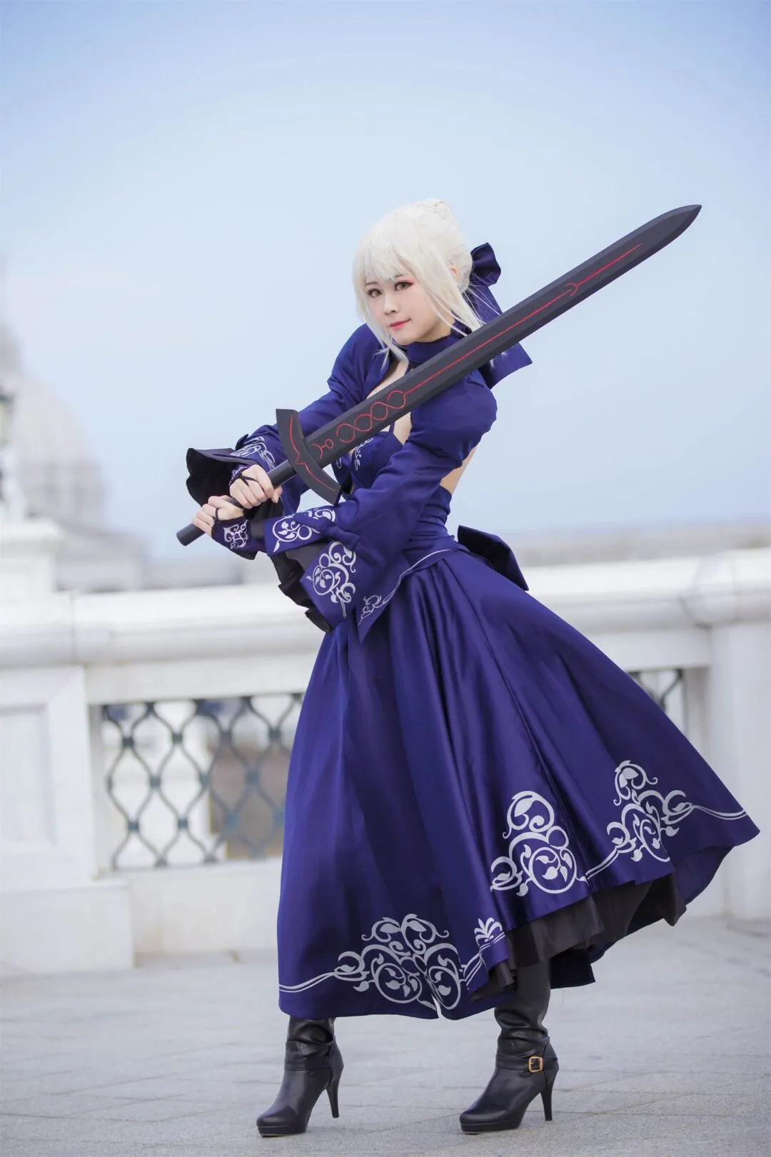 FGO 黑贞黑呆阿尔托莉雅贞德cosplay-绝对领域