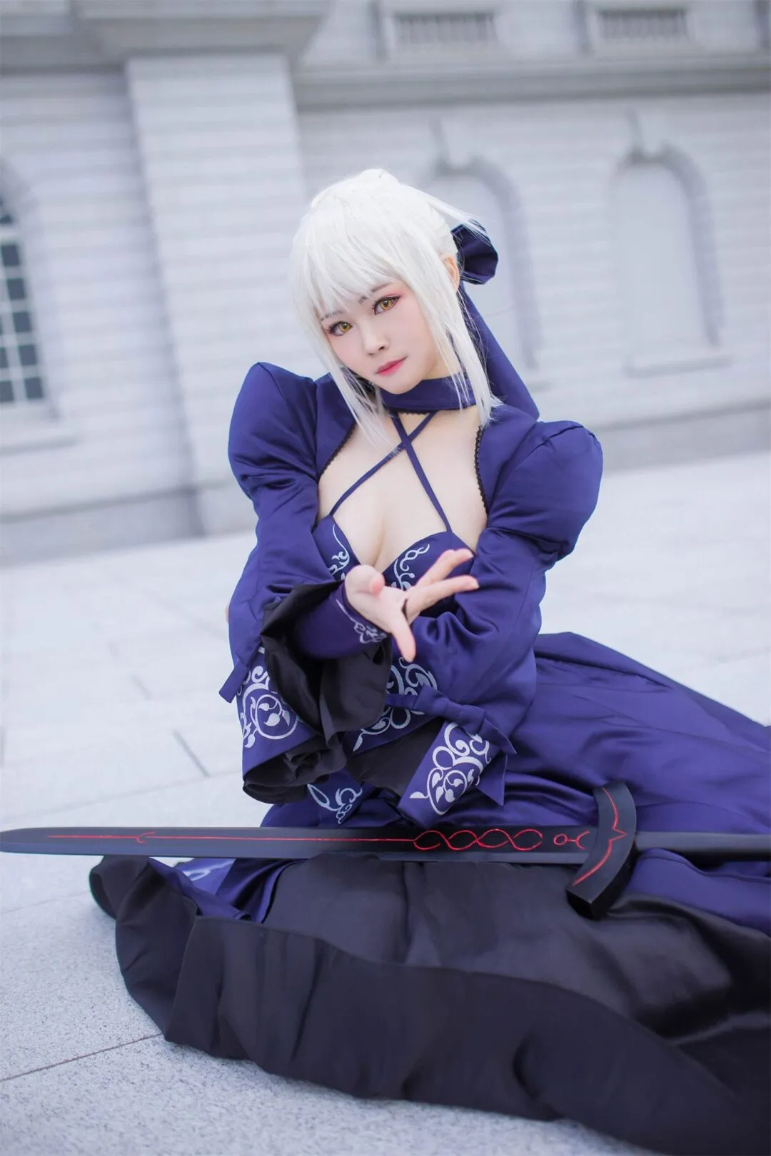 FGO 黑贞黑呆阿尔托莉雅贞德cosplay-7
