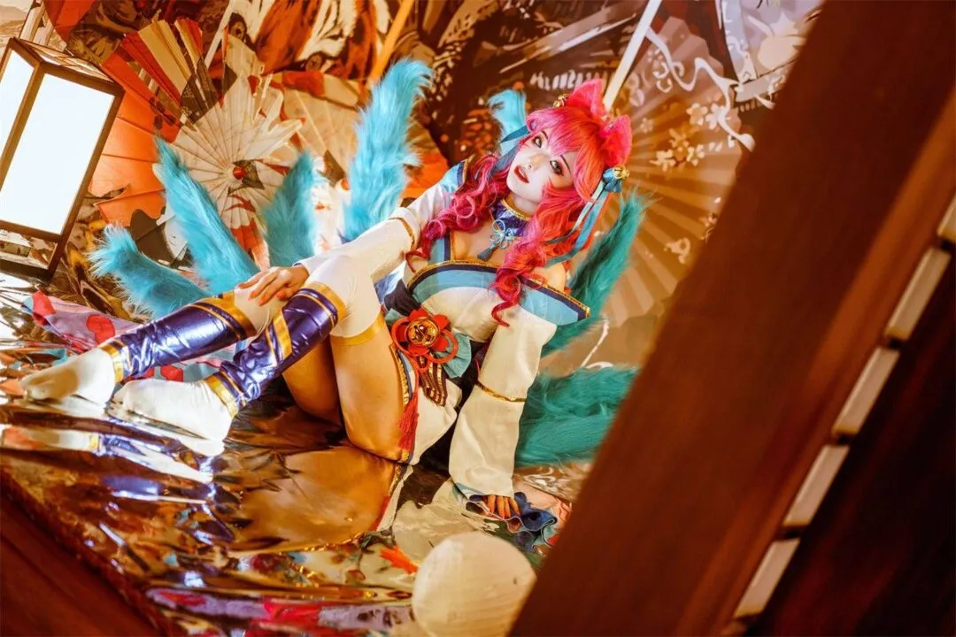 英雄联盟 阿狸cosplay-绝对领域