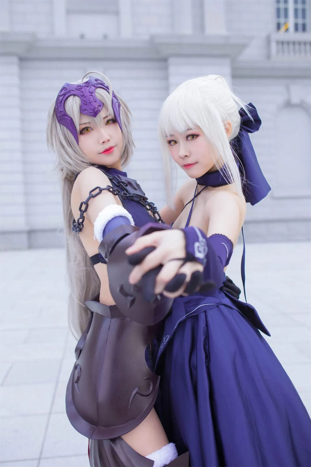 FGO 黑贞黑呆阿尔托莉雅贞德cosplay-21
