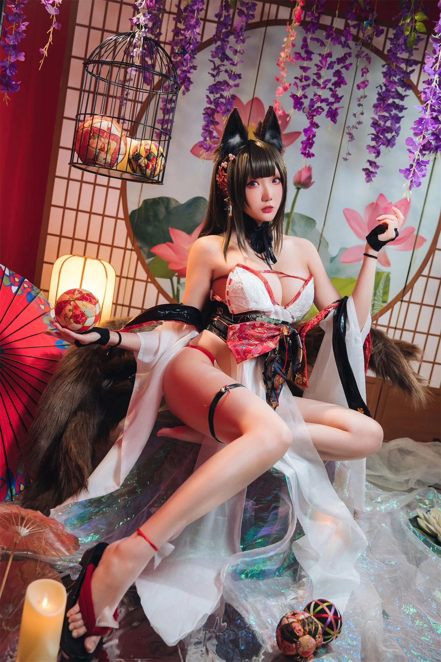 碧蓝航线 天城和服cosplay-绝对领域