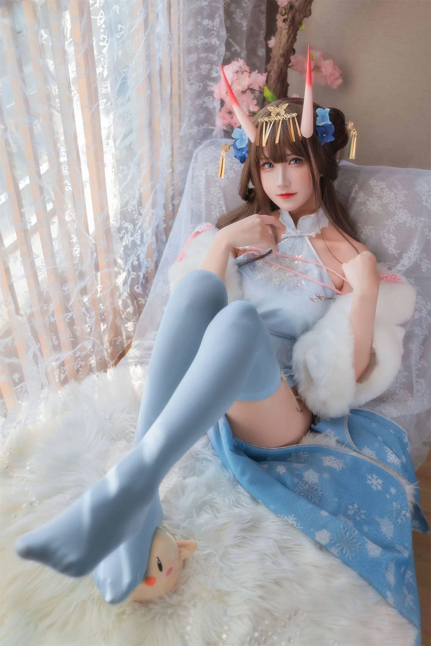 碧蓝航线 能代cosplay-绝对领域
