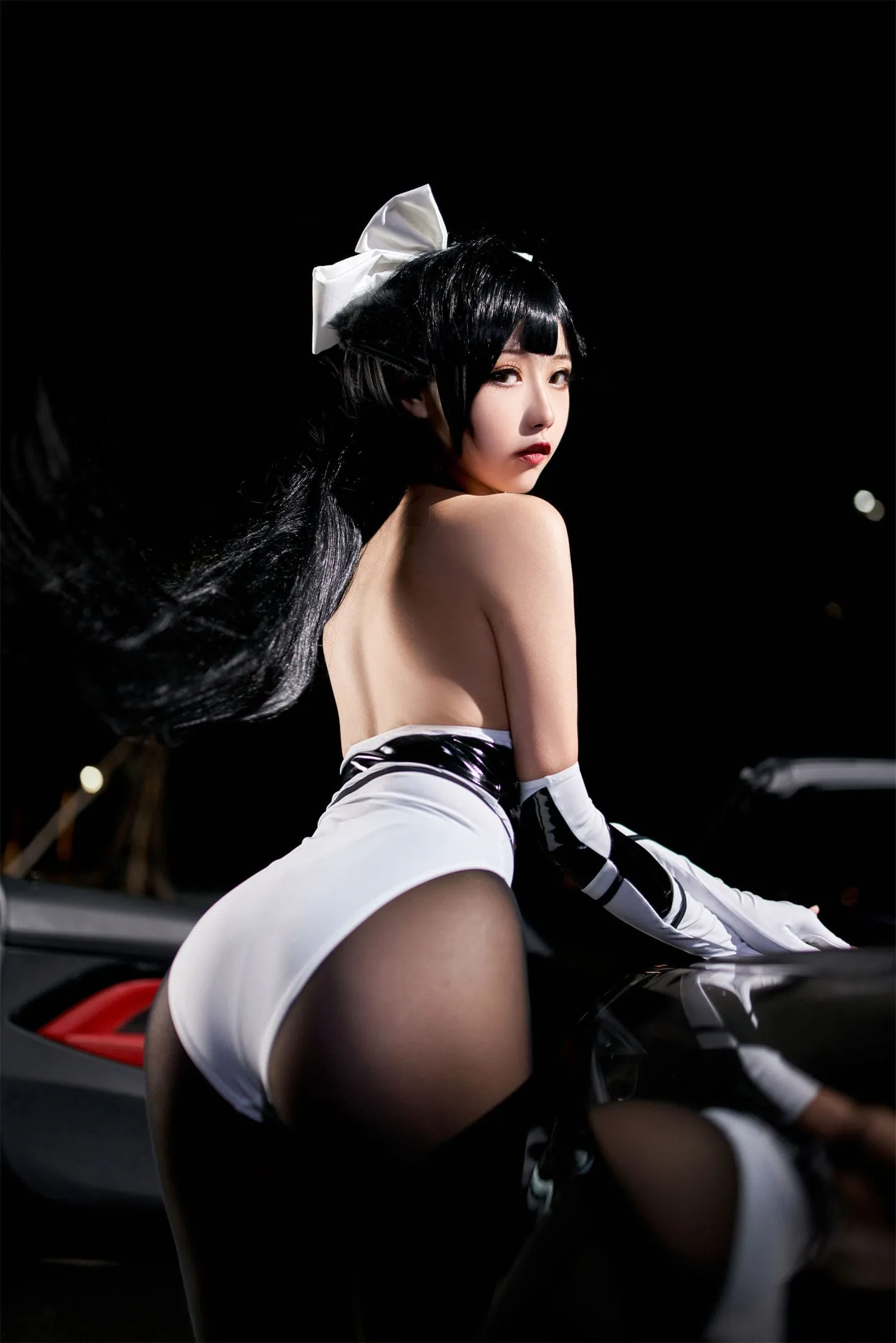 碧蓝航线 高雄赛车女郎cosplay-绝对领域