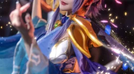 《英雄联盟》无双剑姬cosplay-绝对领域