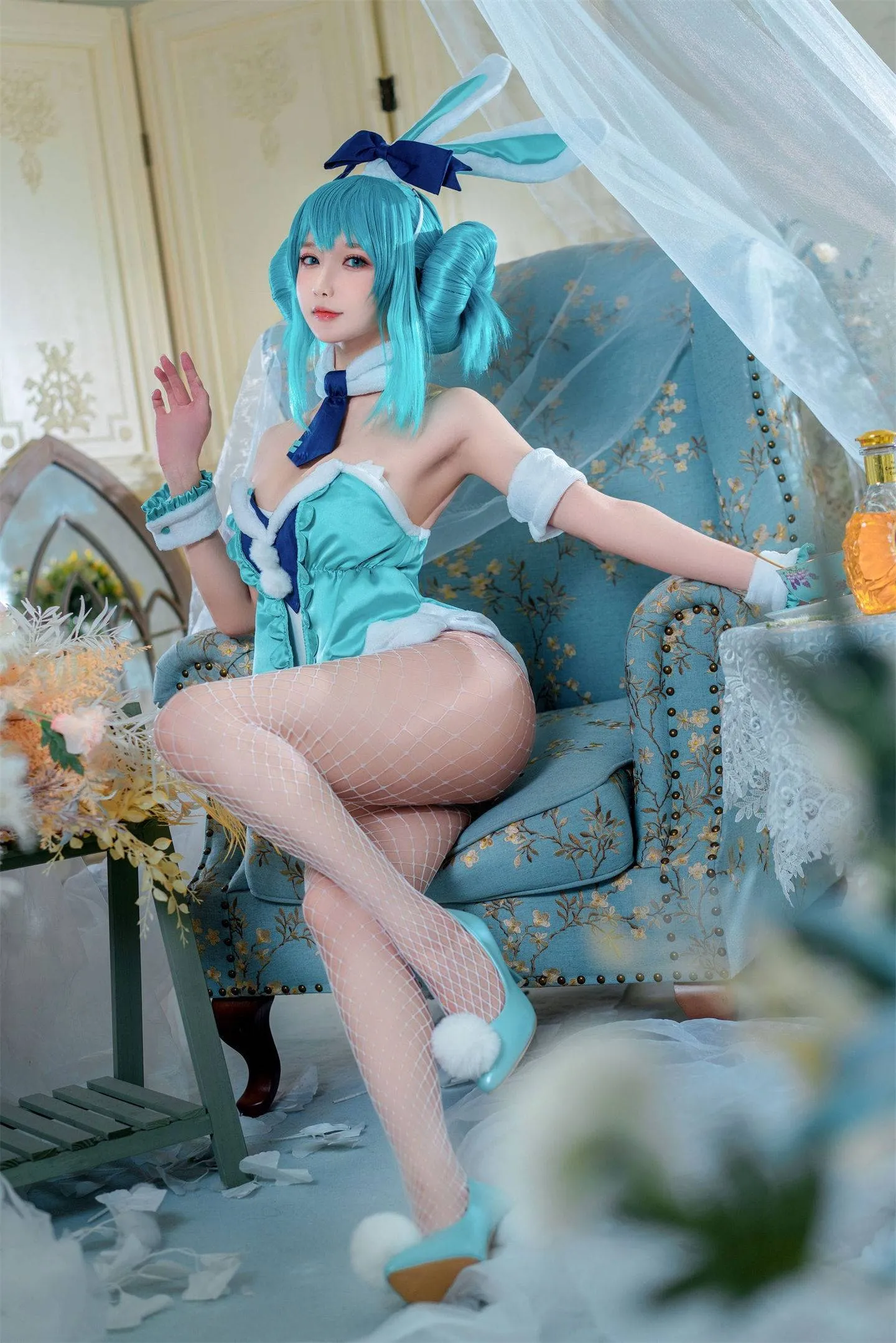 初音未来cosplay-绝对领域