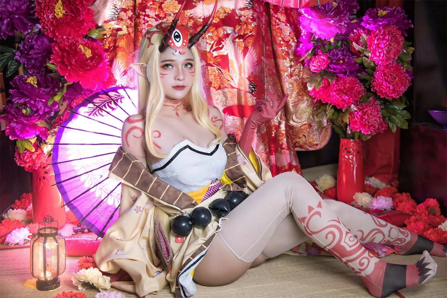 FGO 茨木童子cosplay-绝对领域