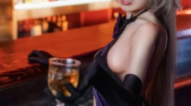 FGO 黑贞贞德圣诞晚餐cosplay-绝对领域