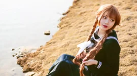 DC1990 JK写真情书cosplay-绝对领域