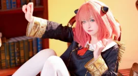 《间谍×过家家》阿尼亚·福杰cosplay-绝对领域