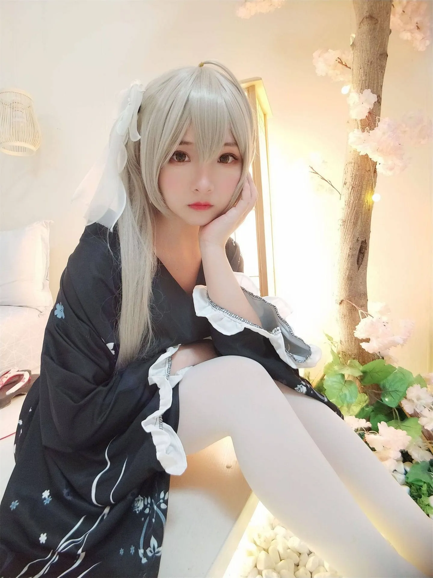 缘之空 穹妹和服cos-绝对领域