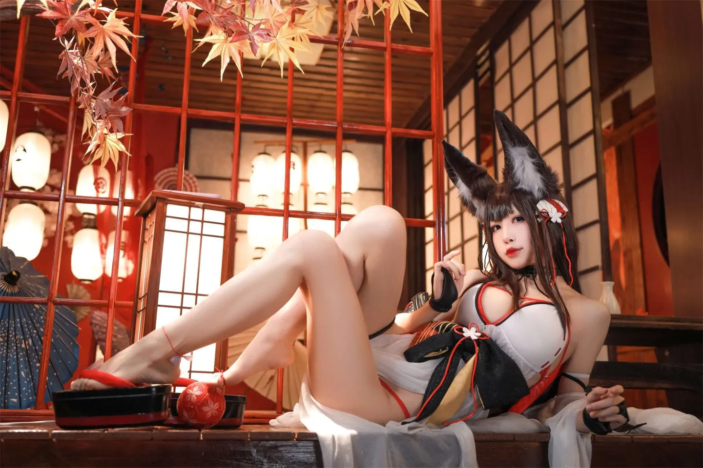 碧蓝航线 天城cosplay-绝对领域