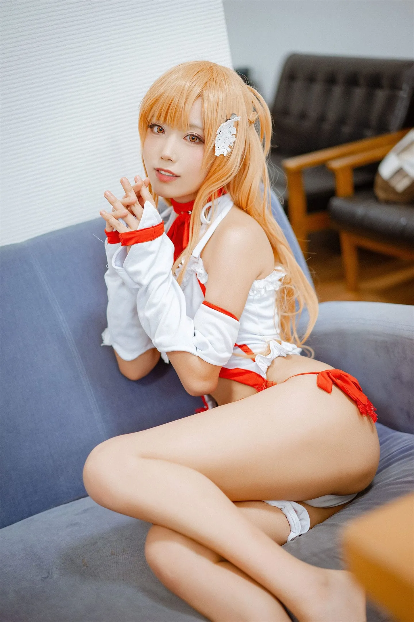 刀剑神域 亚丝娜cosplay-绝对领域