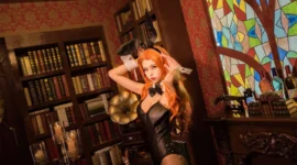 兔女郎舞娘cosplay-绝对领域