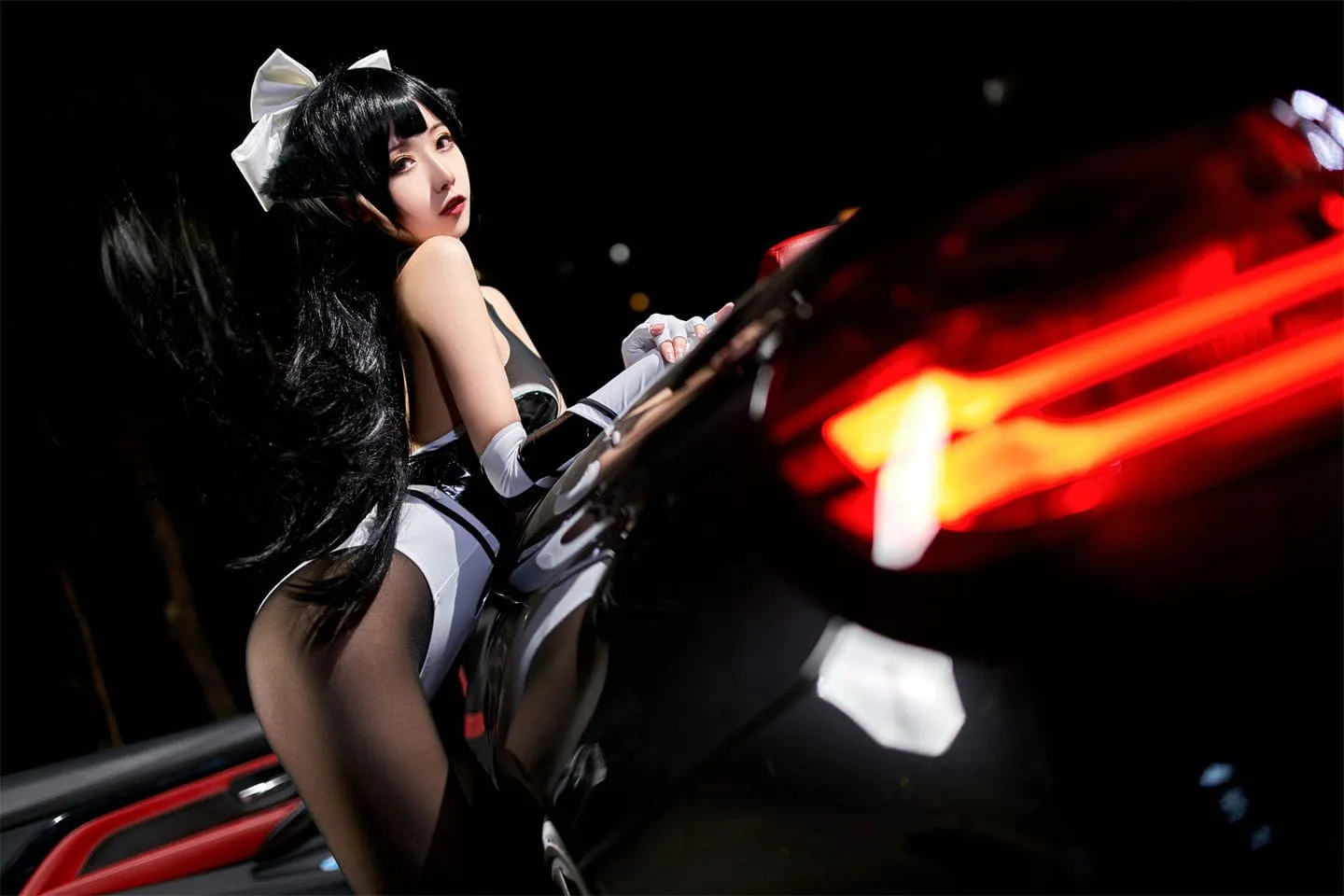 碧蓝航线 高雄赛车女郎cosplay-绝对领域