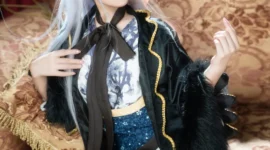 《碧蓝航线》贝尔法斯特 倾城之华扇cosplay-绝对领域