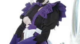FGO 阿尔托莉雅黑枪呆cosplay-绝对领域