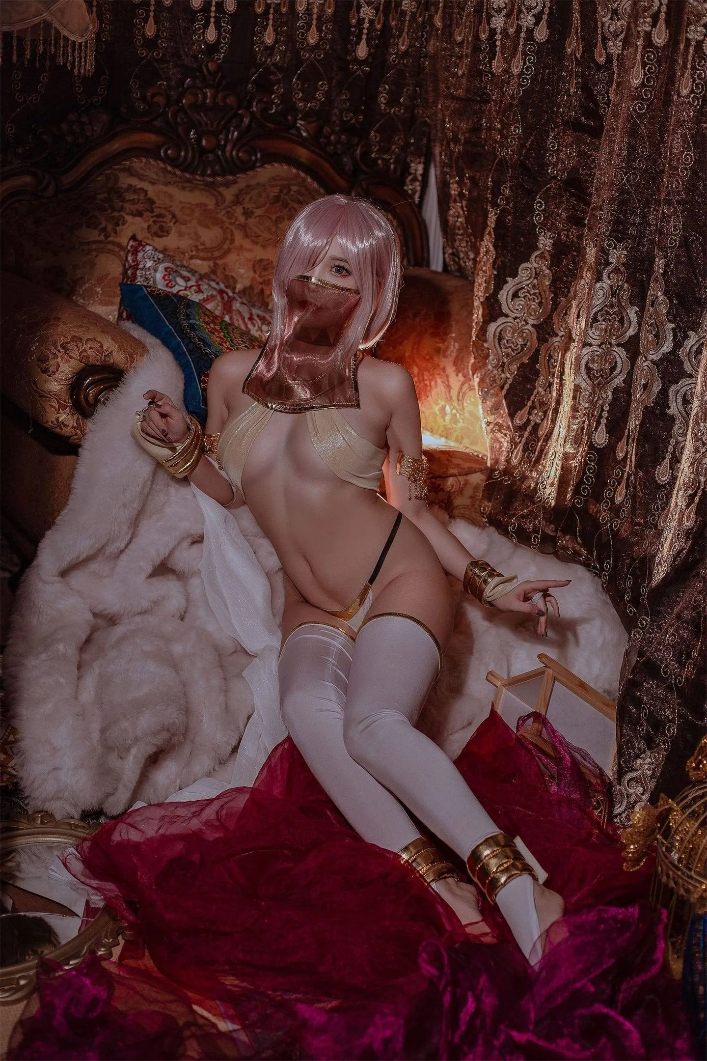 FGO 玛修舞娘cosplay-绝对领域