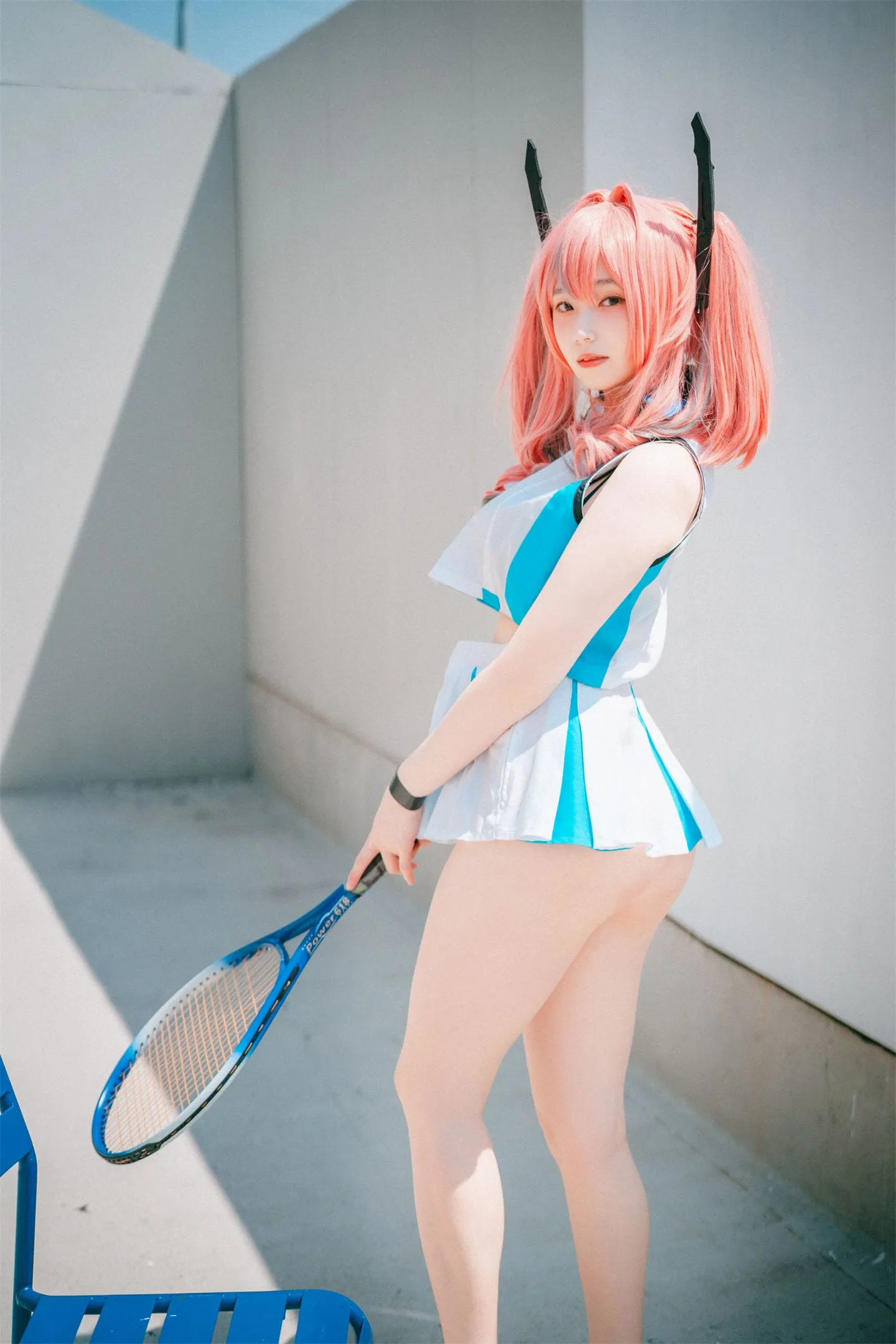 碧蓝航线 布莱默顿网球服cosplay-绝对领域
