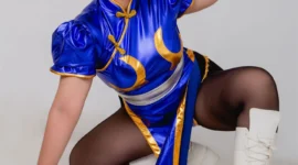 街头霸王 春丽性感cosplay-绝对领域