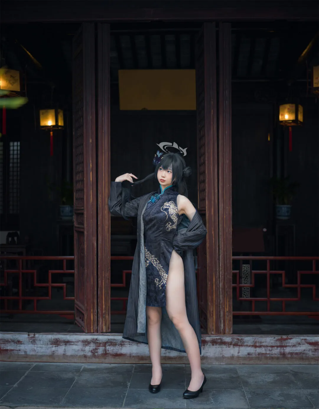 《蔚蓝档案》妃咲cosplay-1