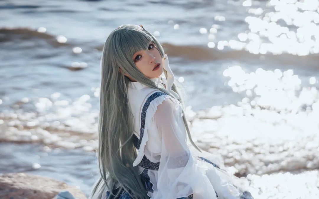 《东方Project》东风谷早苗cosplay-绝对领域