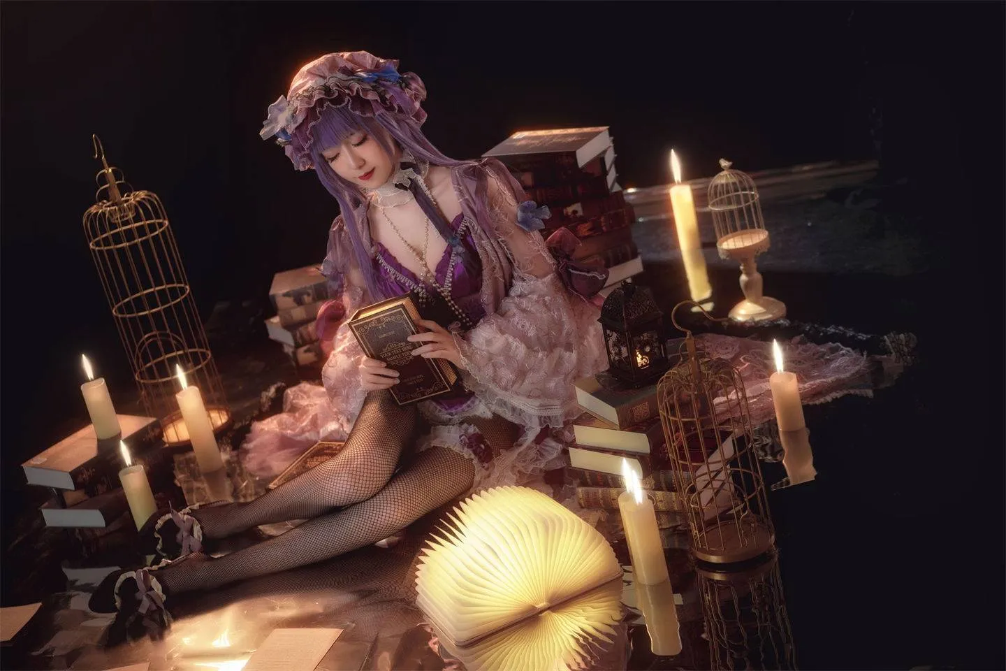 东方project 帕秋莉cosplay-绝对领域