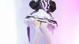 《Re：从零开始的异世界生活》妖舞蕾姆耳机cosplay-绝对领域