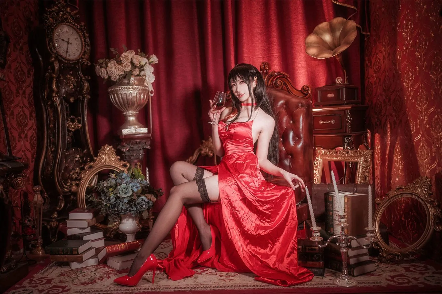 碧蓝航线 大凤黑丝cosplay-绝对领域
