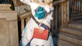 《原神》芭芭拉cosplay-绝对领域