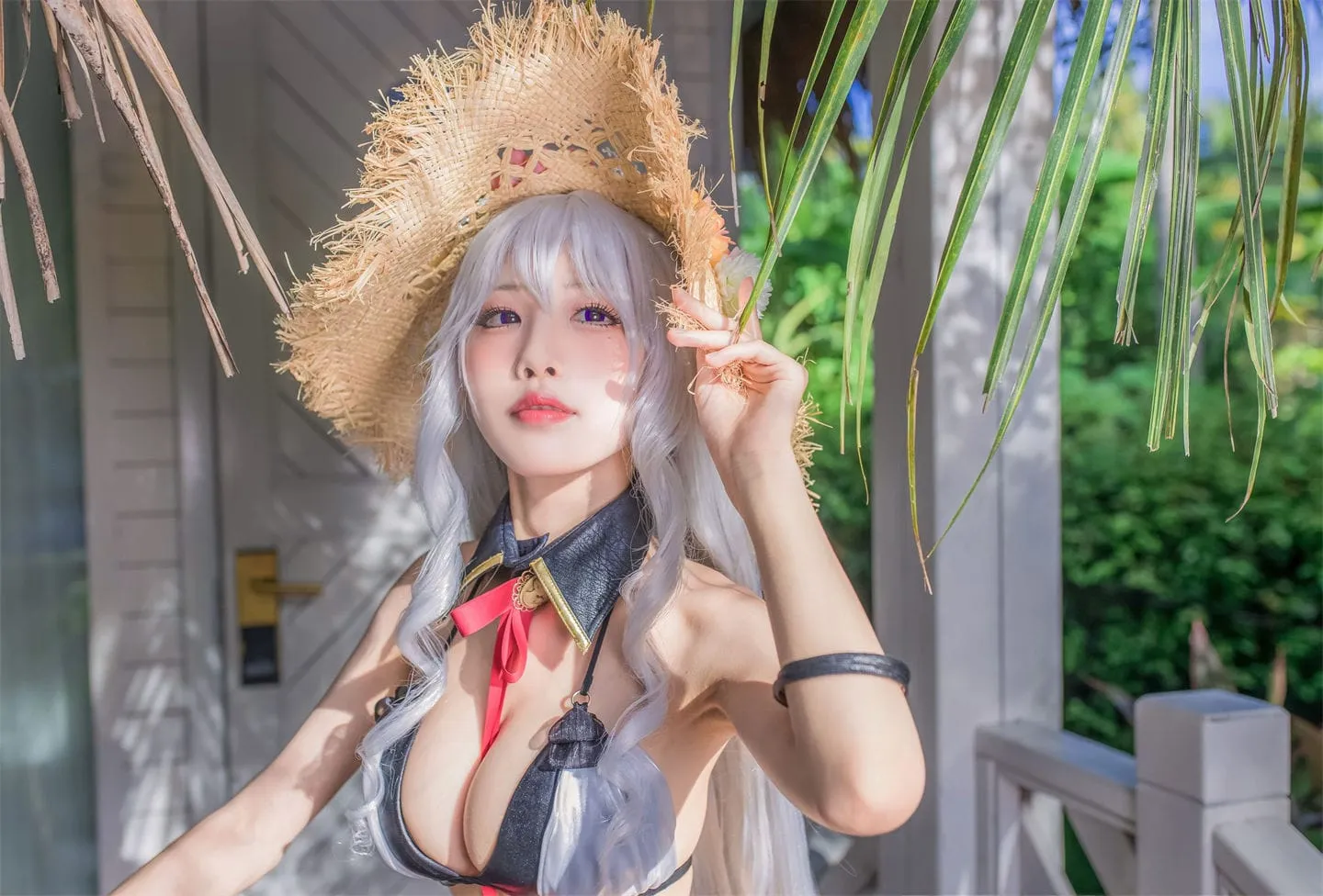 碧蓝航线 阿尔及利亚cosplay-绝对领域